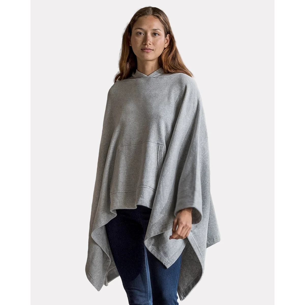 Women's Amanda Fleece Poncho - W17125 1