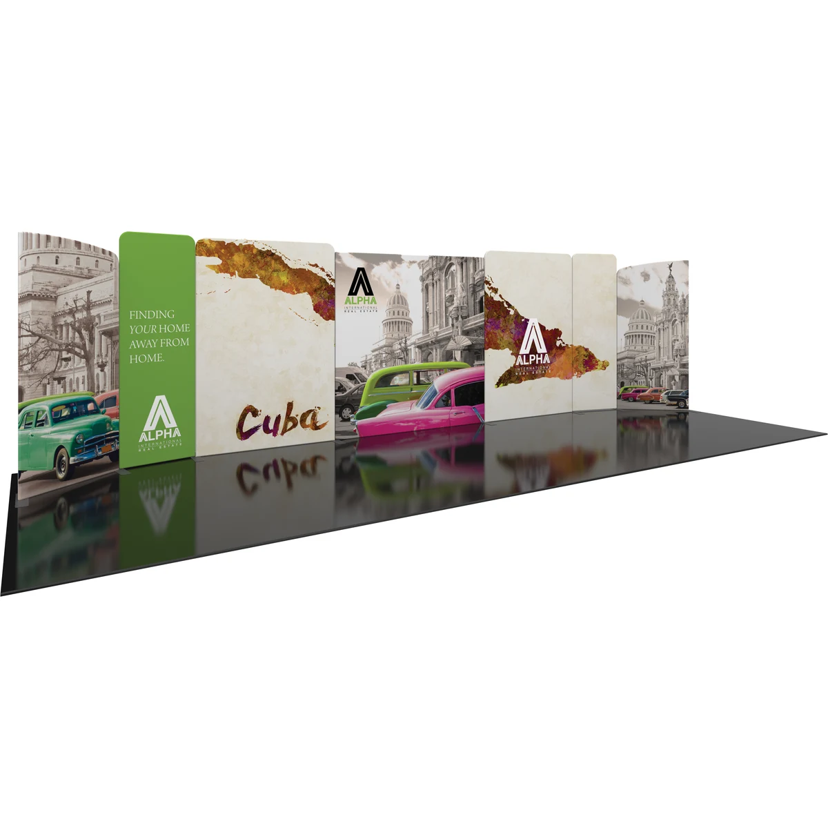 Modulate Series 3 30ft Fabric Backwall Kit 03 1