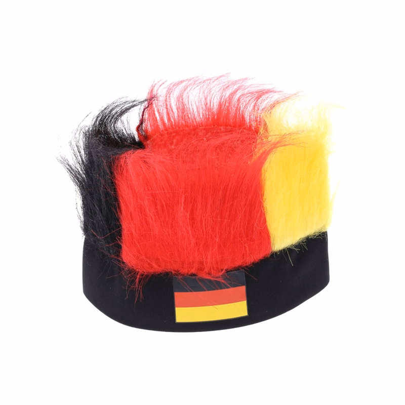 Soccer Fan Wig Sport Team Hair