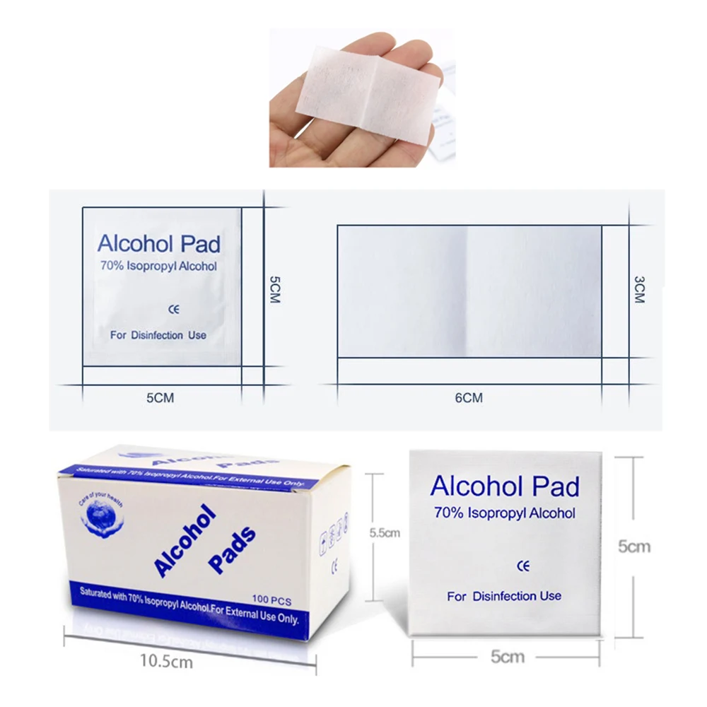 70%-75%Alcohol Disposable Antibacterial Wet Pads 1