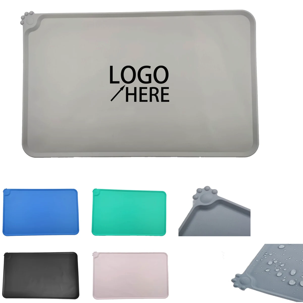Silicone Pet Non-Slip Feeding Mat 1