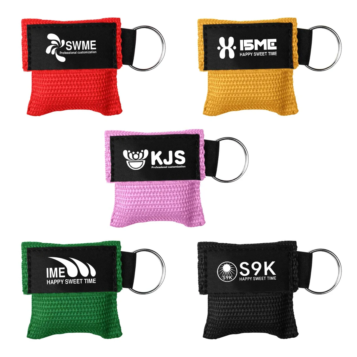 CPR Shield Pouch with Attached Key-Chain 1