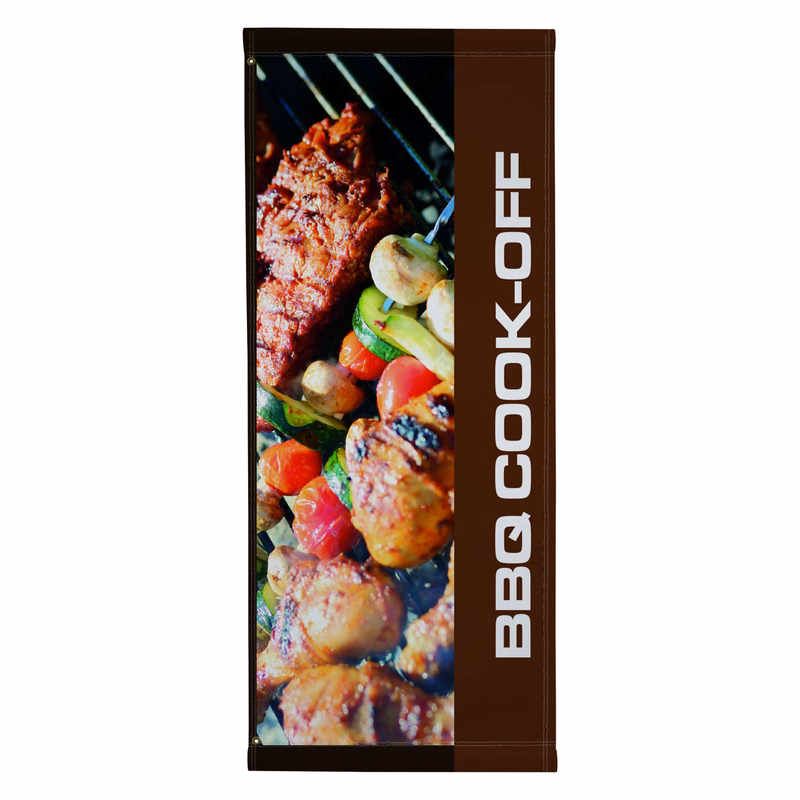 30" x 72" Nylon Boulevard Banner Single-Sided