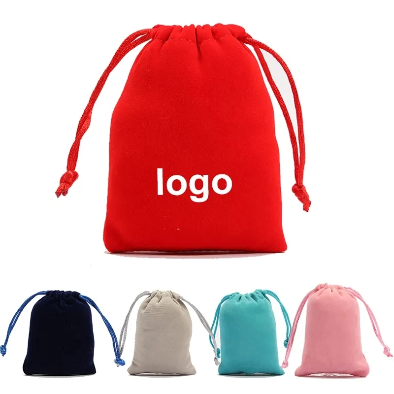 Fleece Drawstring Bags 1