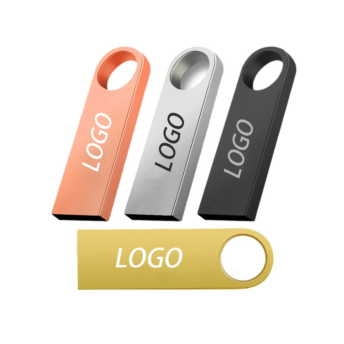 Customized Laser USB 4GB Metal USB Disk 1