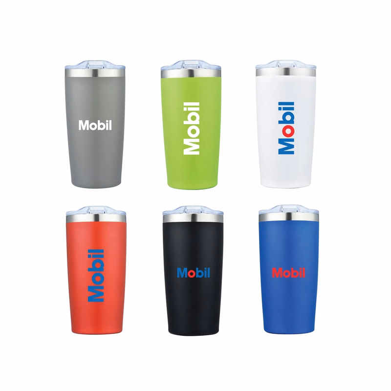 20oz Powder Coated Stainless Double Wall Vacuum Tumbler