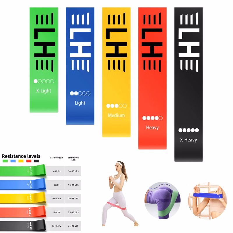 5-Pack Workout Resistance Bands