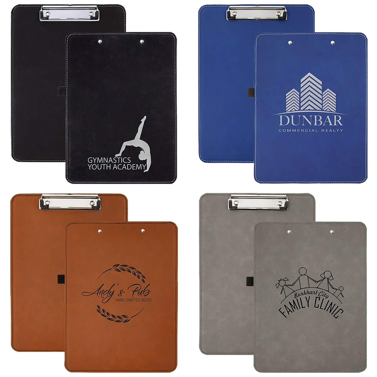 9" x 12 1/2" Leatherette Clipboard 1