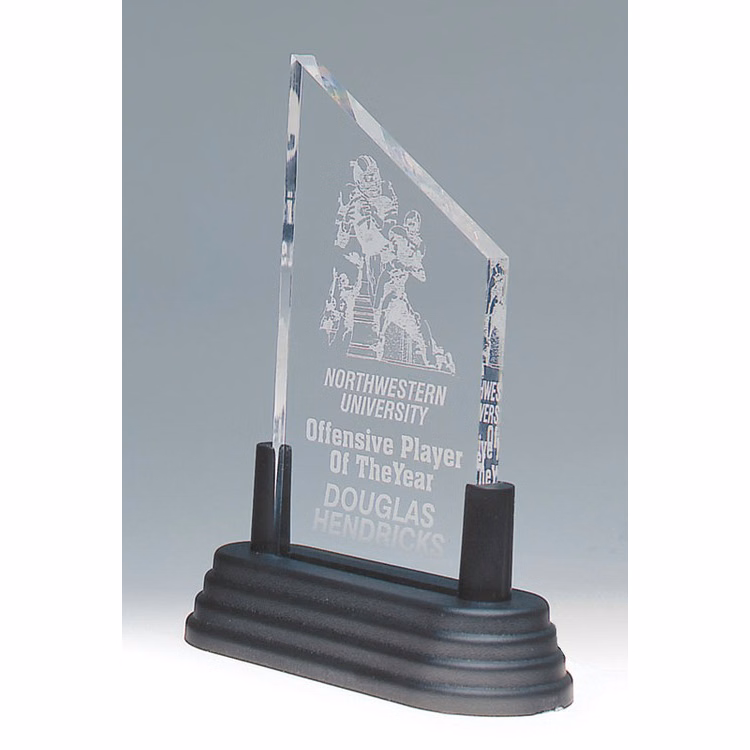3" x 5" Clear Peak Pop-In Acrylic (Base not included)