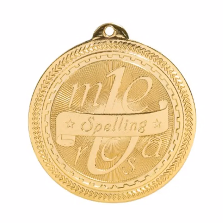 2" BriteLazer Medal-Spelling