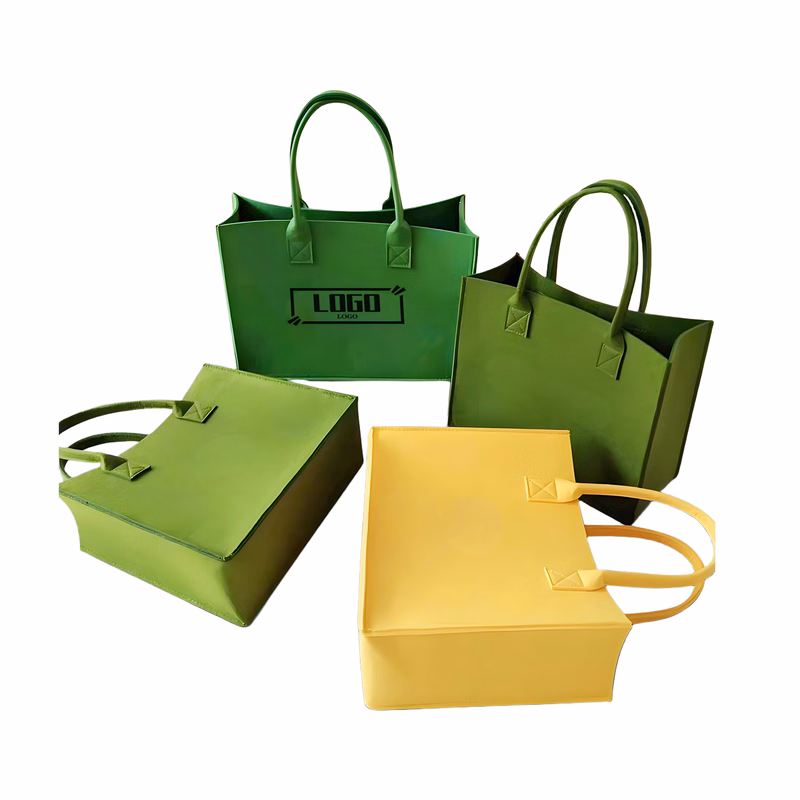 Stylish Durable Felt Tote Bag