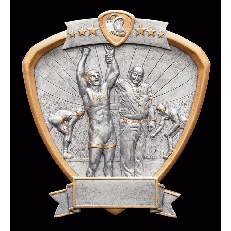 Wrestling Signature Shield Series Award
