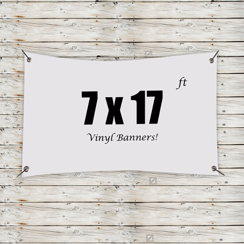 Custom 7' x 17' Vinyl Banners