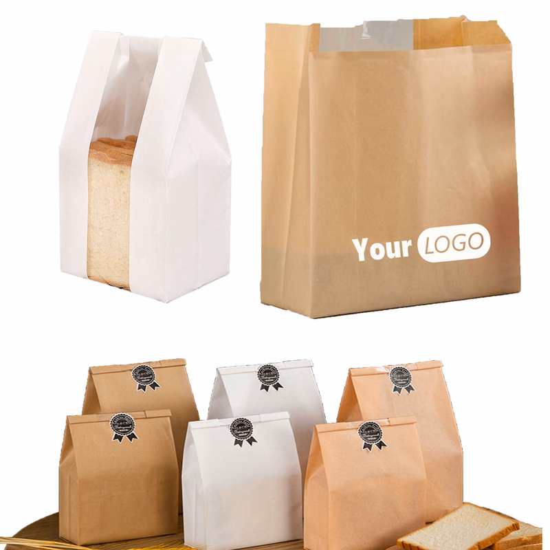 Gusseted Greaseproof Toast Bags