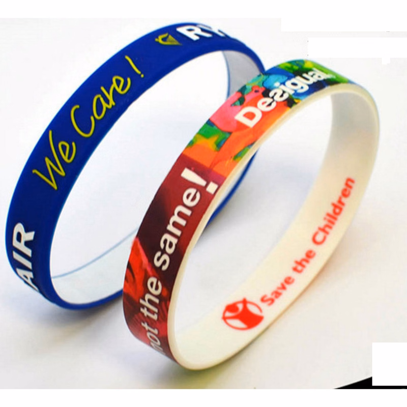 Dual Layered Color Coat Wristband