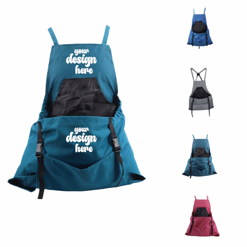 Farm Work Apron with Quick Release Pockets