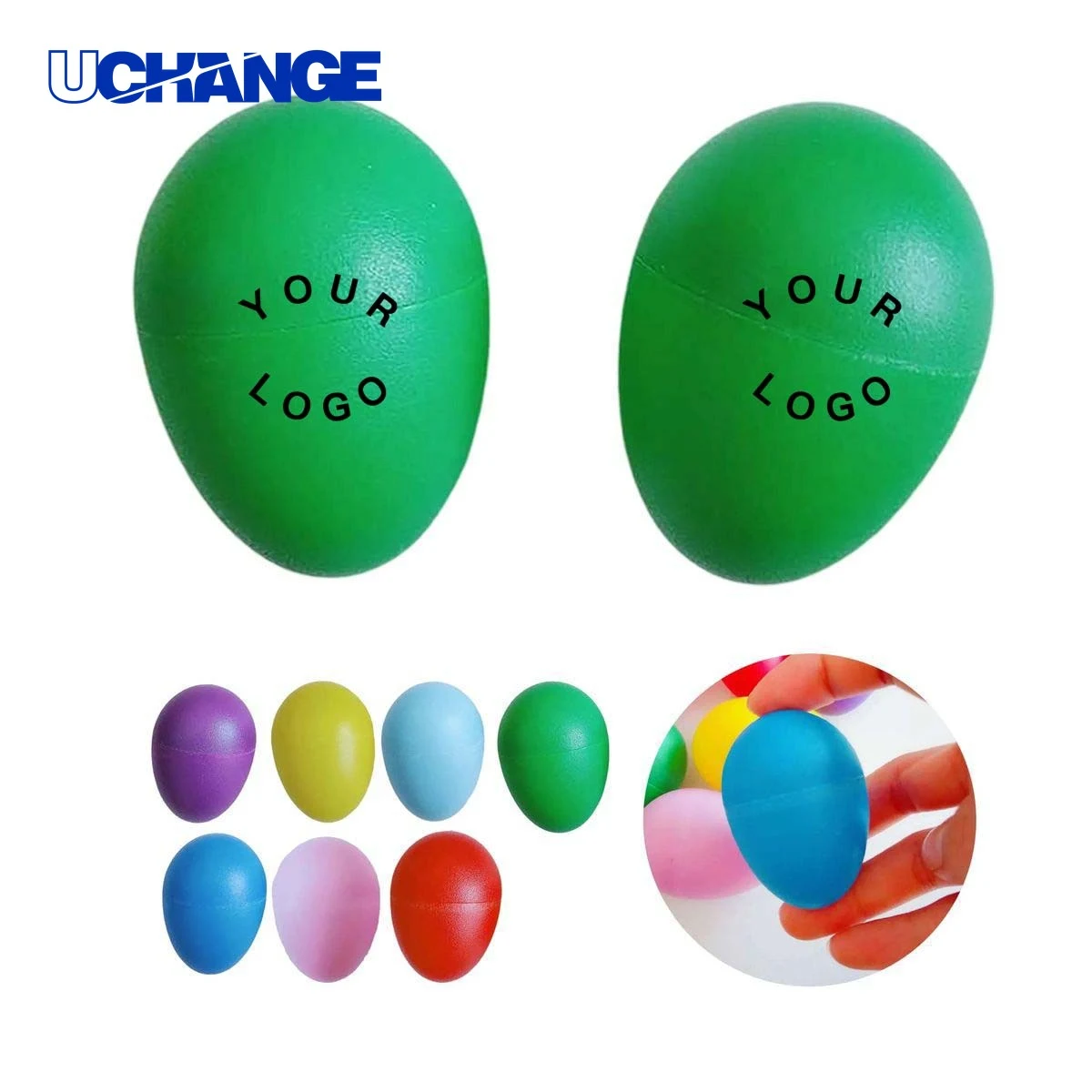 Plastic Egg Shaker Rhythm Instrument 1
