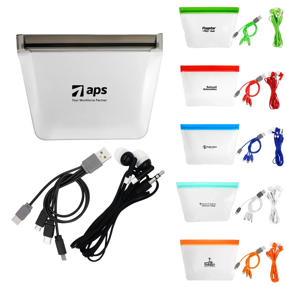 Reusable Ear Bud & C to C Set 1