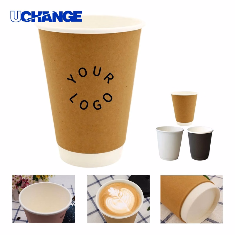 Paper Coffee Cup Drinkware for Hot Beverages