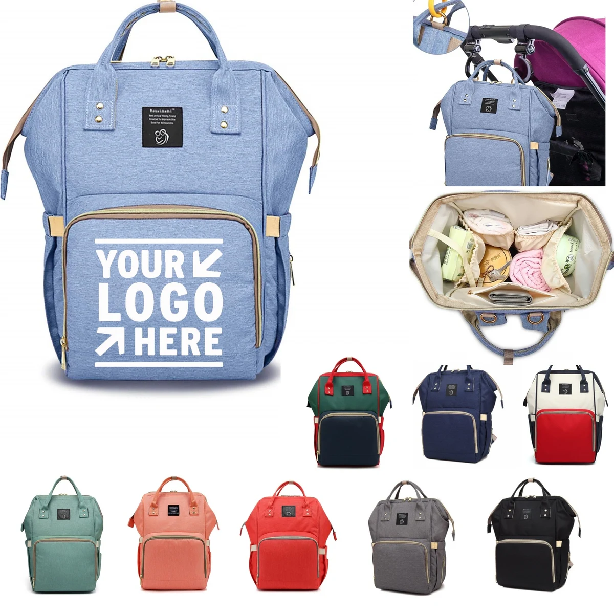 Waterproof Baby Care Backpack 1