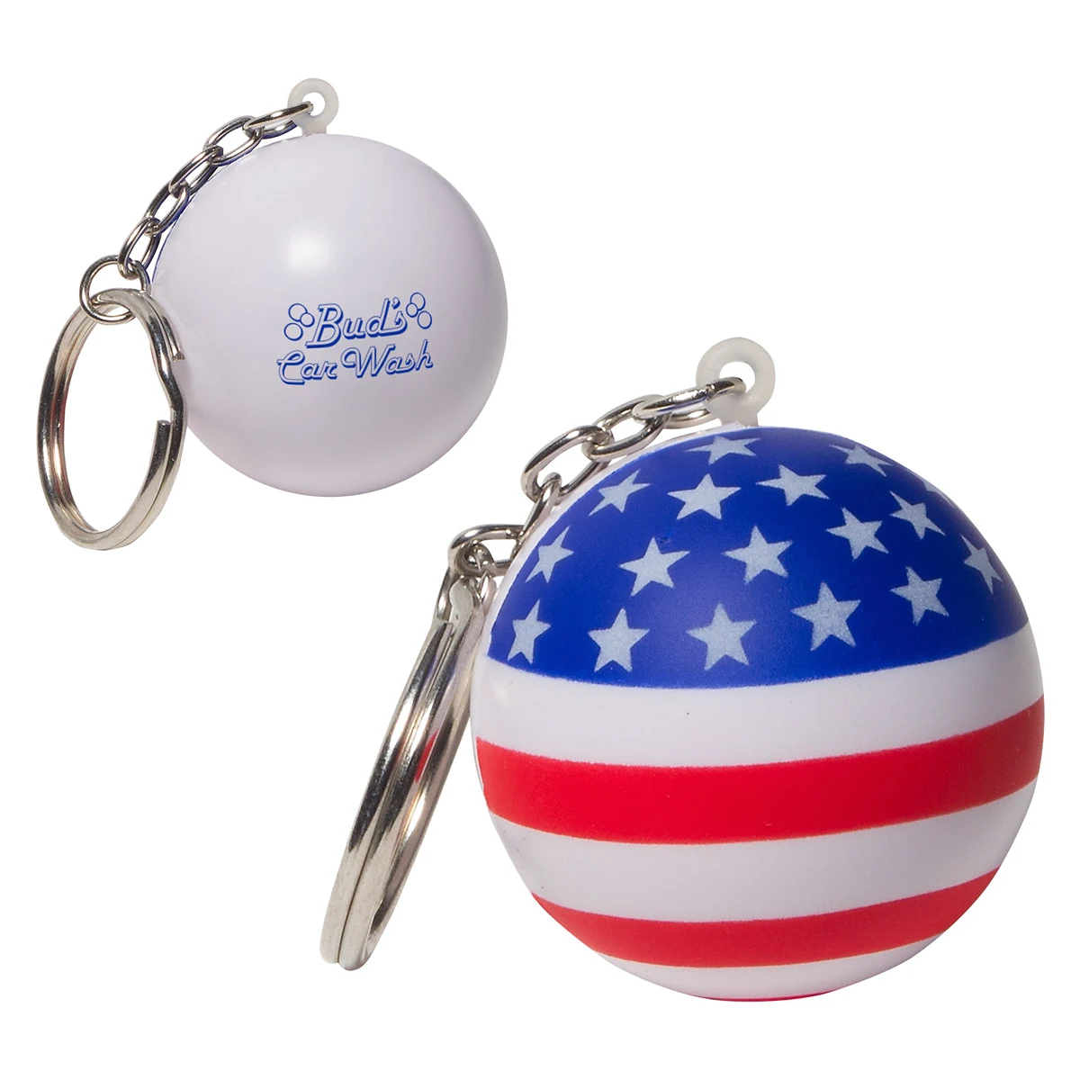 Patriotic Stress Ball Key Chain 1
