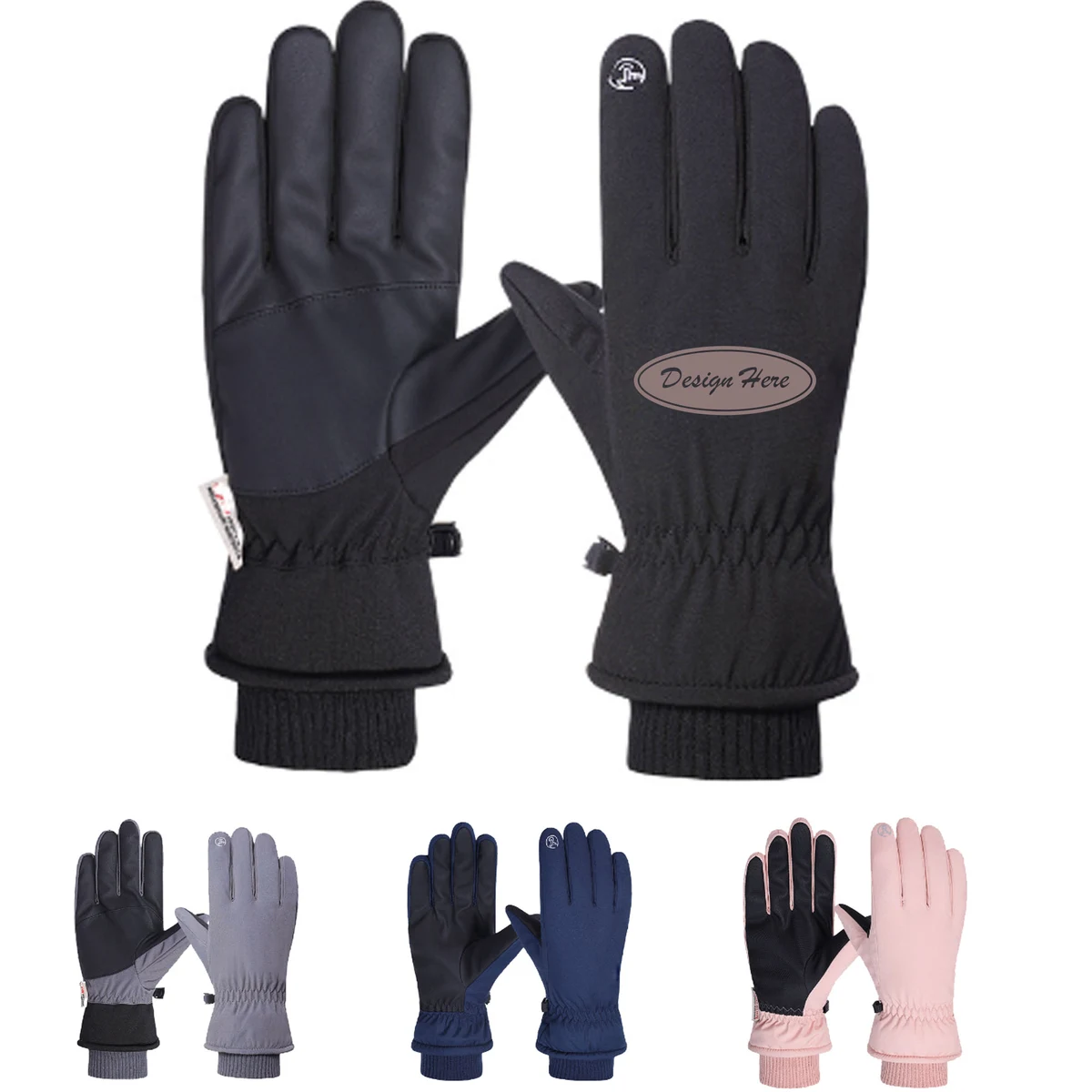 Insulated Waterproof Ski Gloves ?C Windproof & Touchscreen Compatible 1