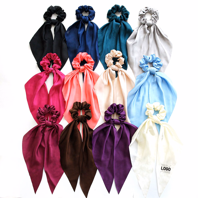 Free Breeze Colorful Hair Scrunchies