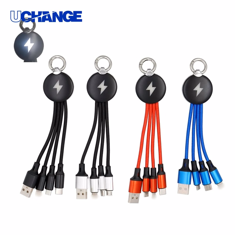 Custom 3-in-1 LED Charging Cable Set