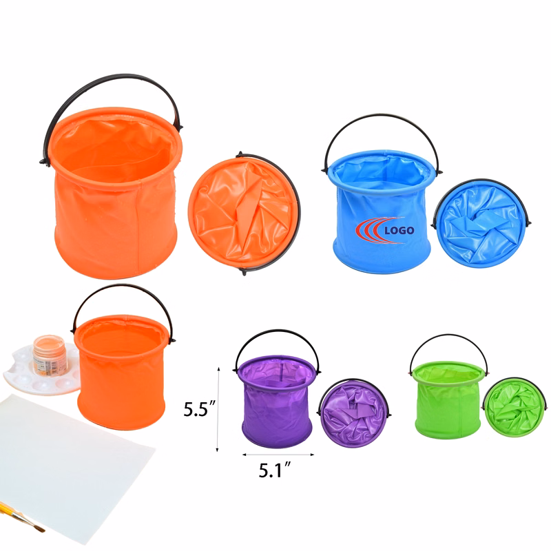 Folding Bucket With Compartments