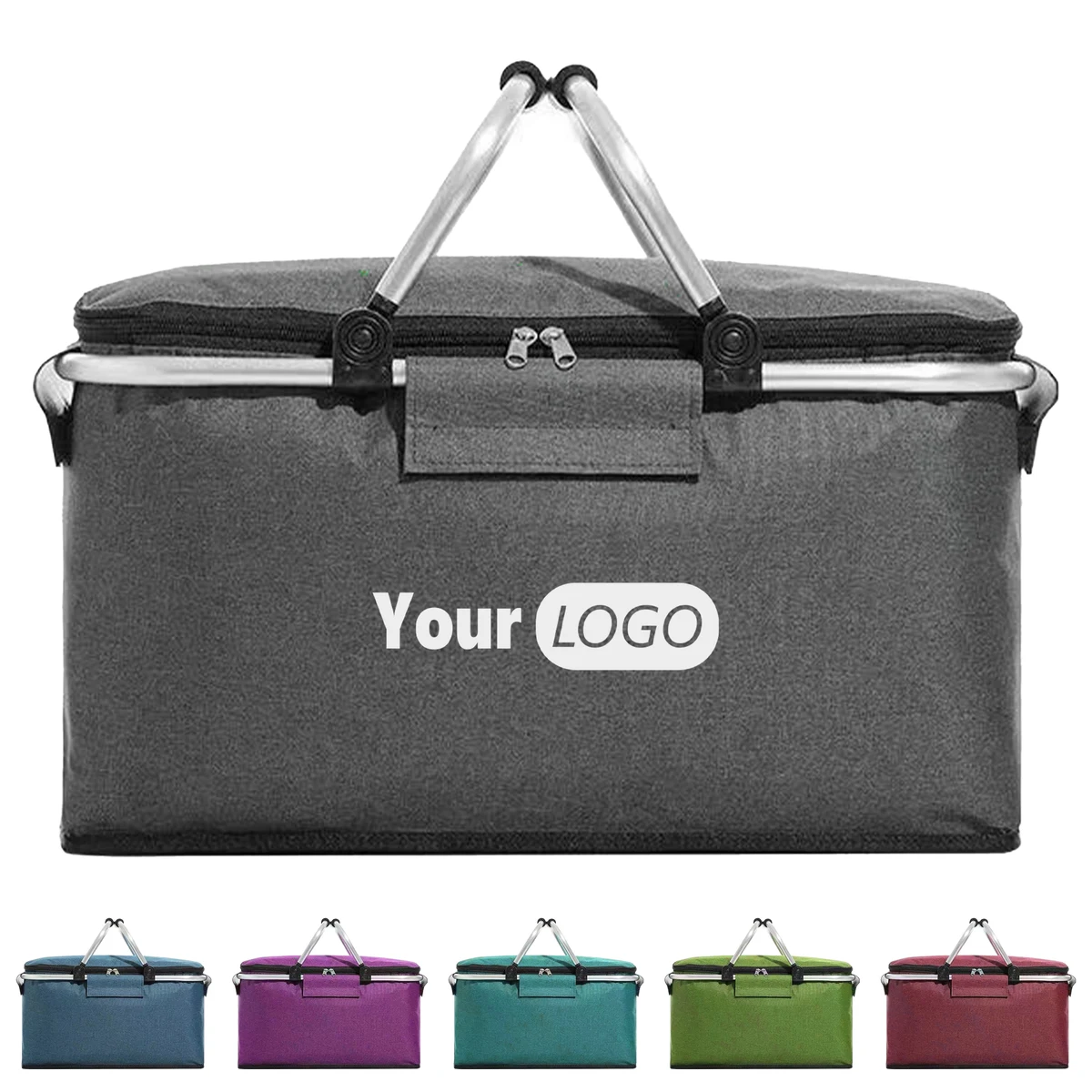 Polyester Collapsible Insulated Basket 1