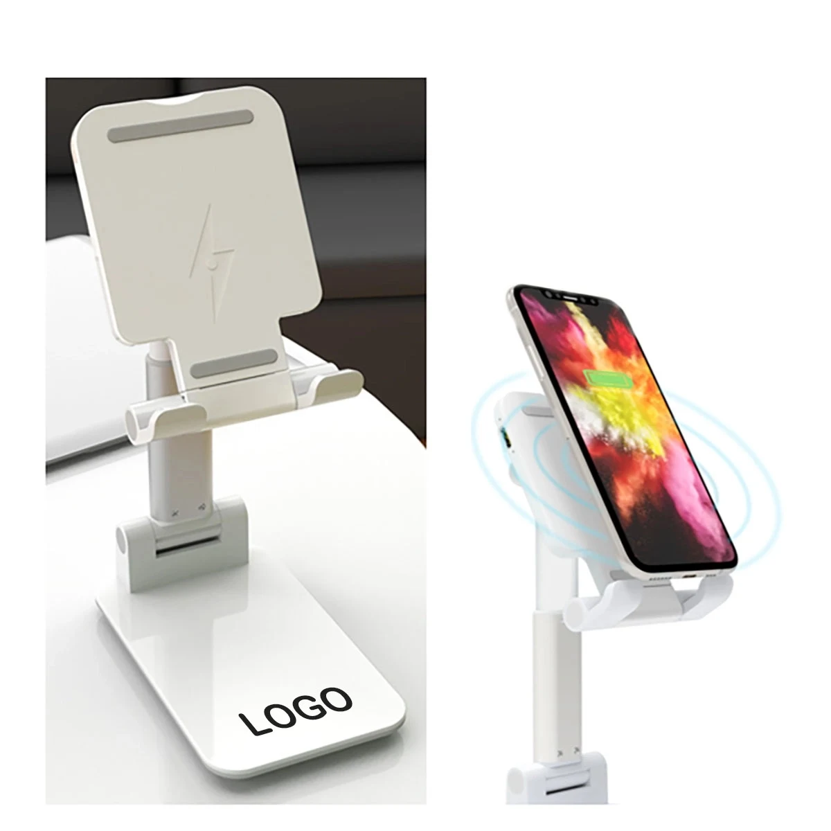 Adjustable Cell Phone Wireless Charging Stand 1