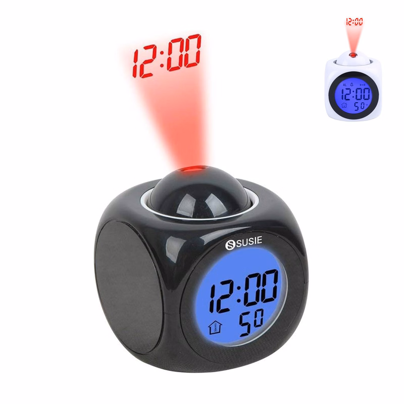 LED Projection Alarm Clock