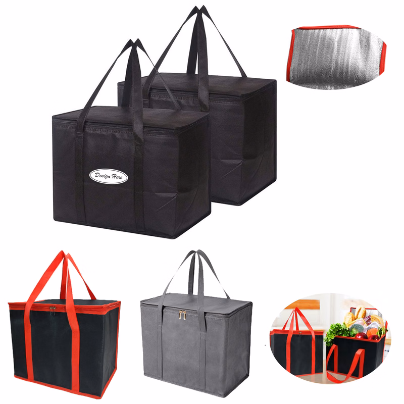 Durable Non-Woven Insulated Bag with Aluminum Foil Lining