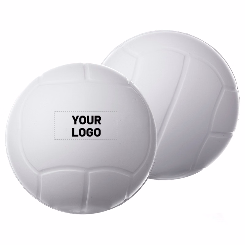Volleyball Shape Stress Ball