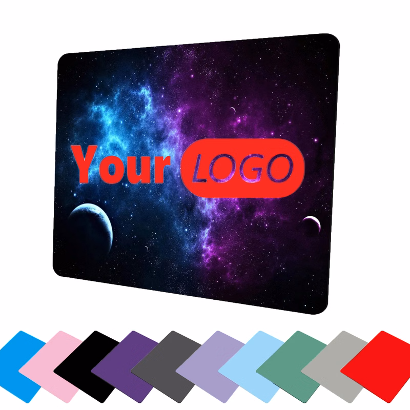 9.4" x 7.8" x 0.1" Full Color Soft Surface Mouse Pad