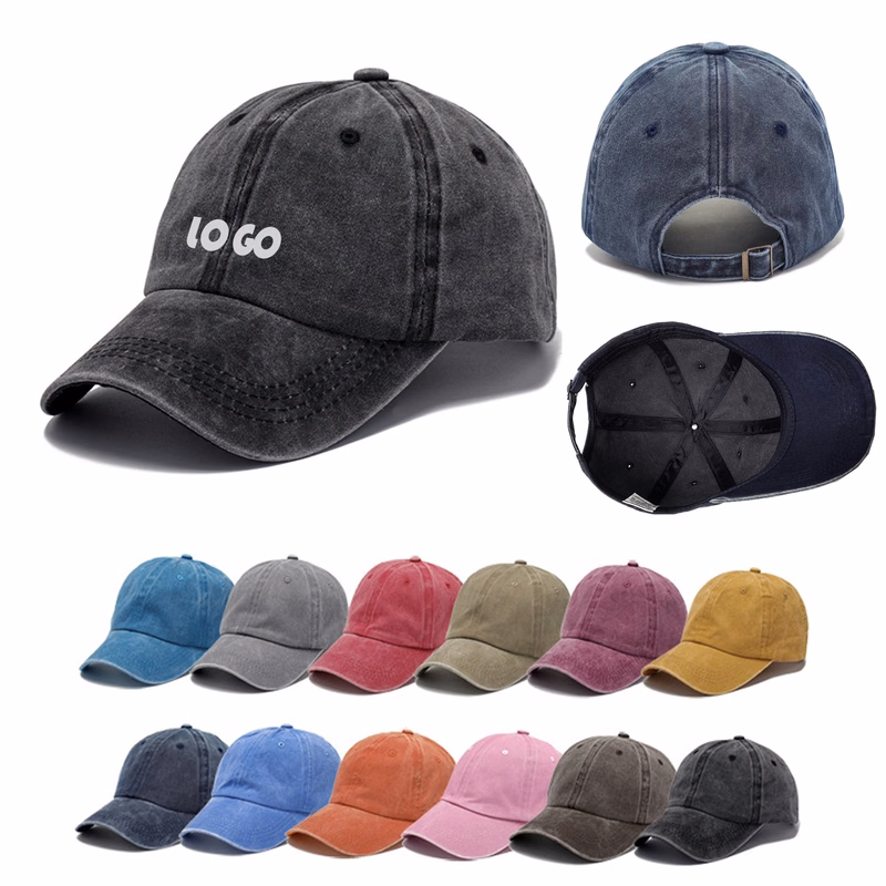 Washed Cotton Dad Cap