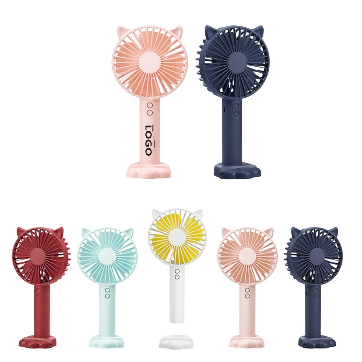 Handheld Mini Cat Ear Fan MOQ 50PCS 1