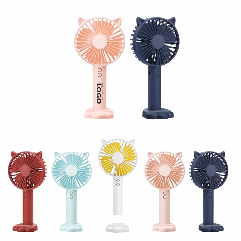 Handheld Mini Cat Ear Fan MOQ 50PCS