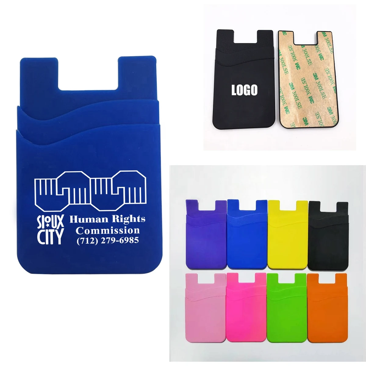 Double Pocket Cell Phone Wallet 1