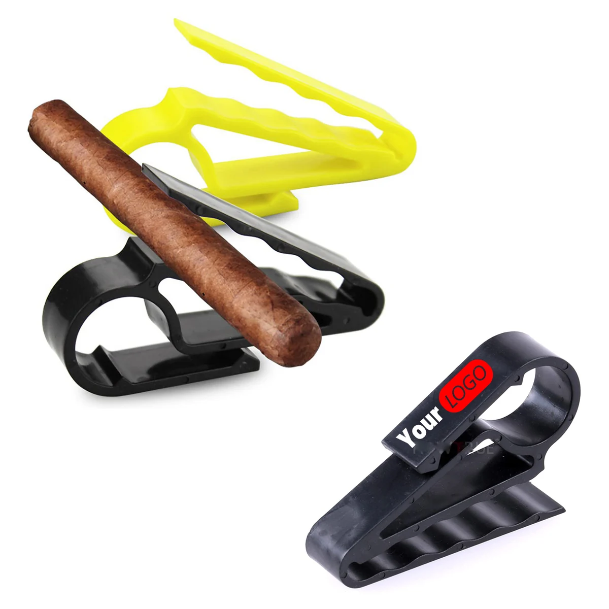 ABS Golf Cigar Holder Clip 1