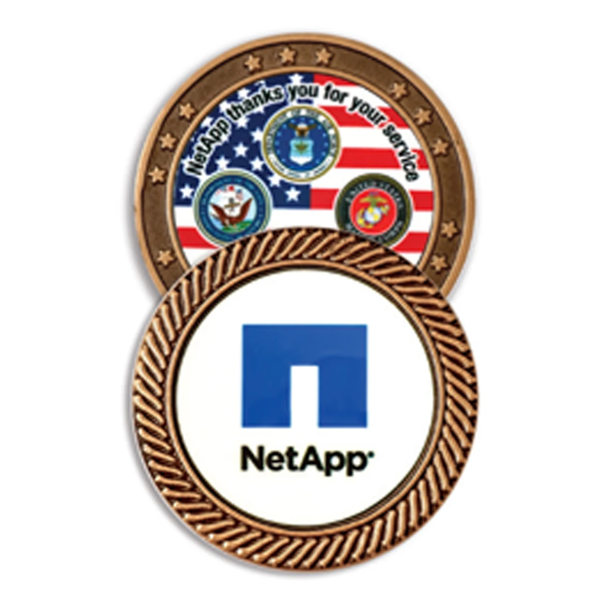 Made In Usa Challenge Coins - 2 Sided 1