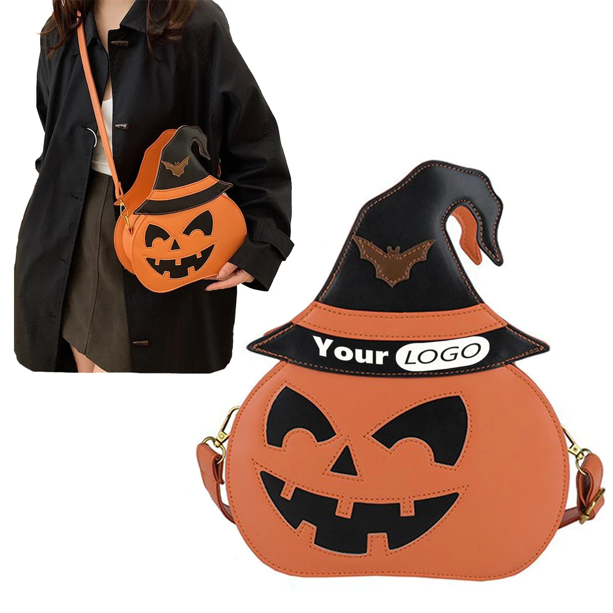 Halloween Pumpkin Shoulder Bag 1