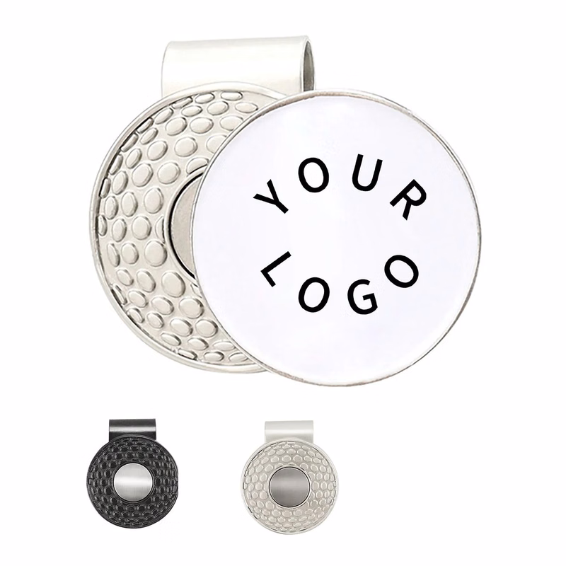 Magnetic Golf Hat Clip with Durable Ball Marker