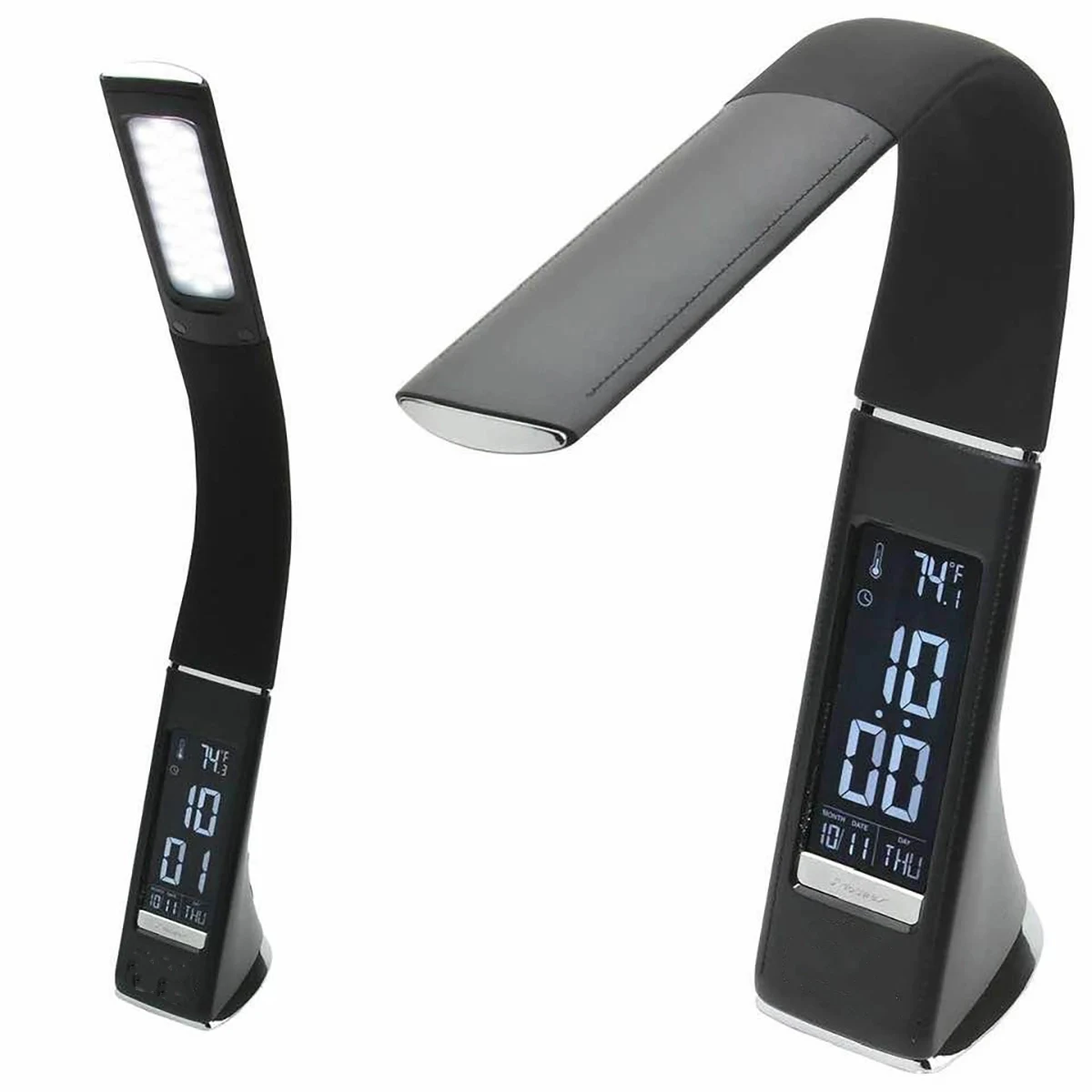 LED Desk Lamp with Smart Features Alarm,Date,Temperature 1