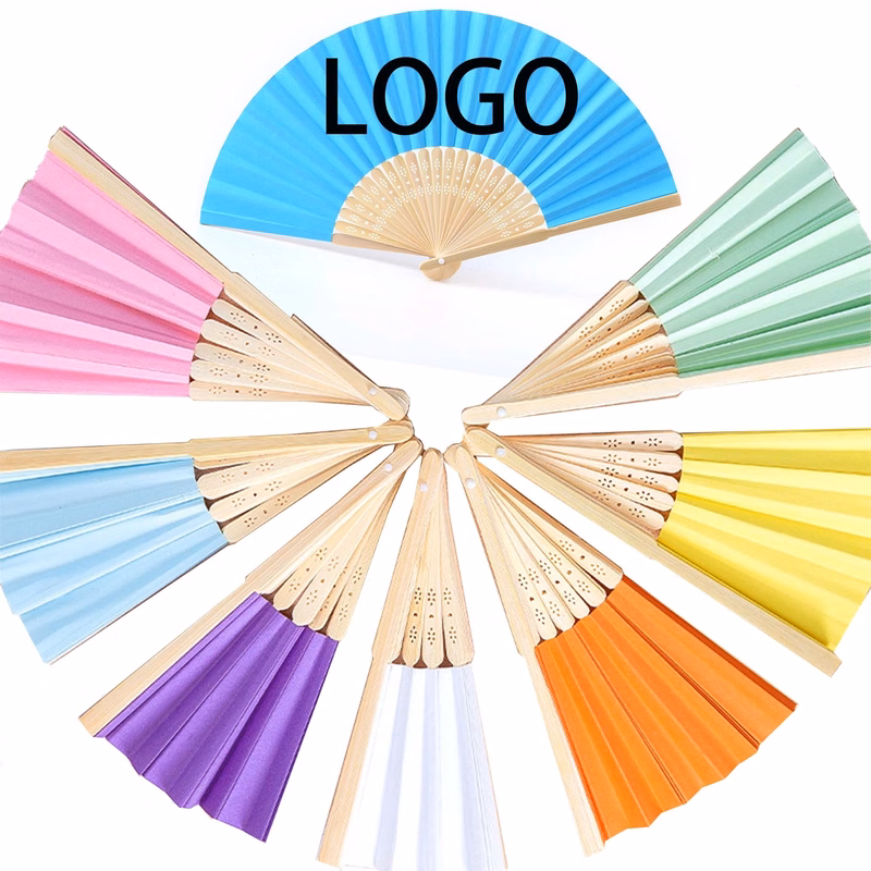 Bamboo Foldable Paper Fan