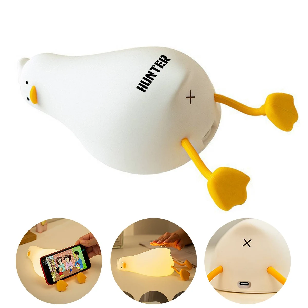 Silk time gift lie in peace duck sleep lamp Ambient light 1