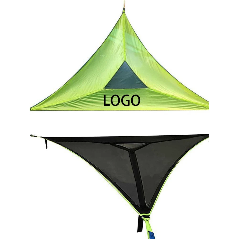 Portable Multi-Person Triangle Hammock Tent 1