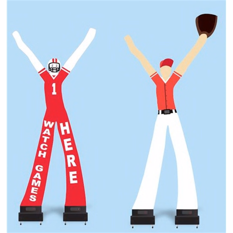 20 Ft Sports 2 Leg Fly Guy Air Dancer Tube Dude With Fans
