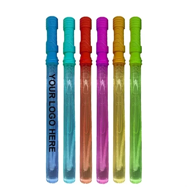 Custom 14.57 inch Big Bubble Wands Ergonomic Design — Kids Party Favor Toy 1