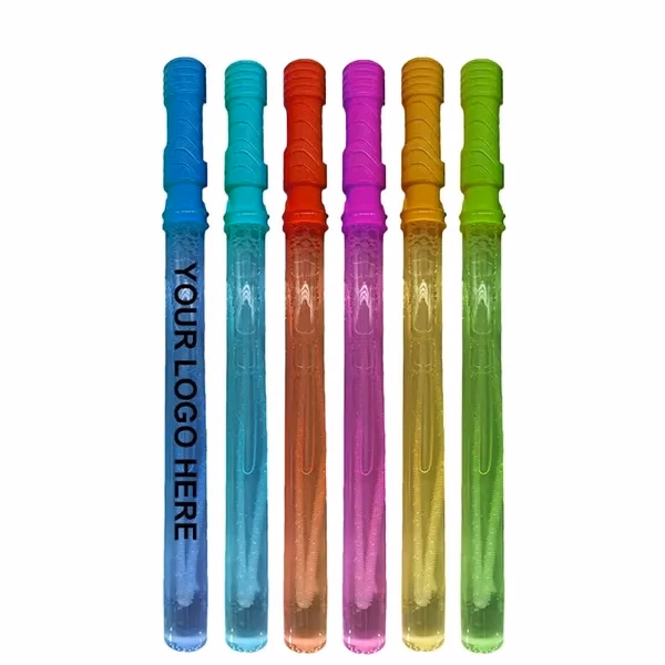 Custom 14.57 inch Big Bubble Wands Ergonomic Design — Kids Party Favor Toy